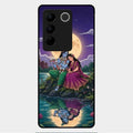 Moonlight Radha Krishna Phone Case For Vivo V27 Pro 5G