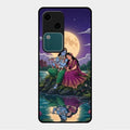 Moonlight Radha Krishna Phone Case For Vivo V30 5G