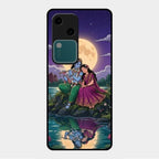 Moonlight Radha Krishna Phone Case For Vivo V30 5G
