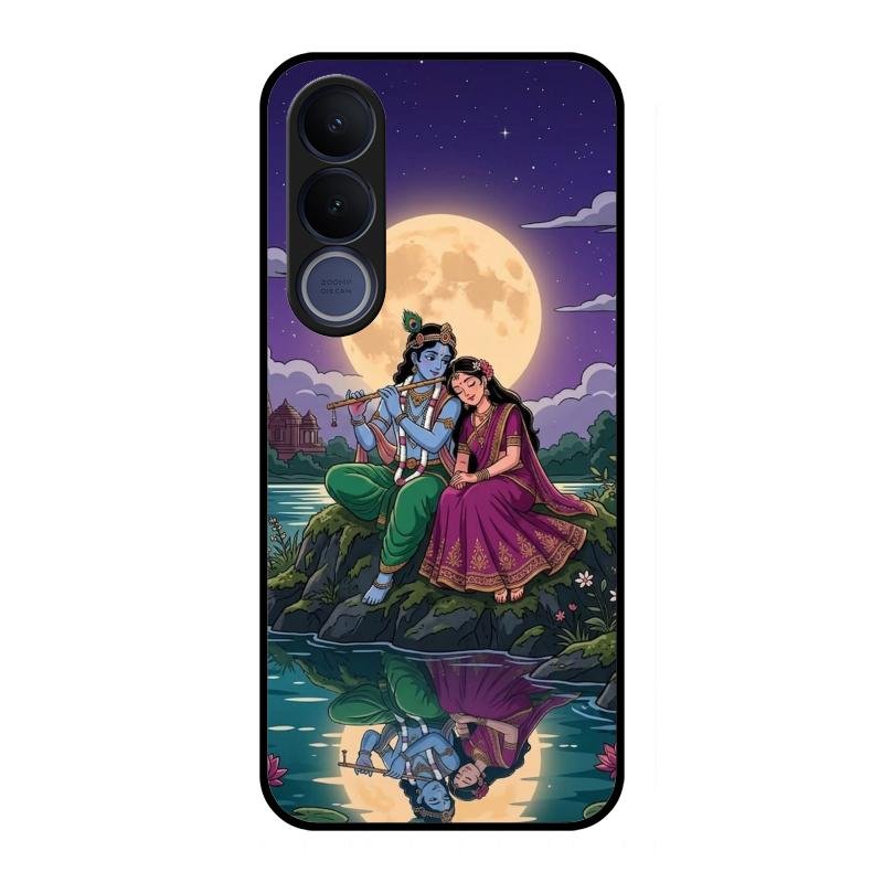 Moonlight Radha Krishna Phone Case For Vivo V70 FE 5G