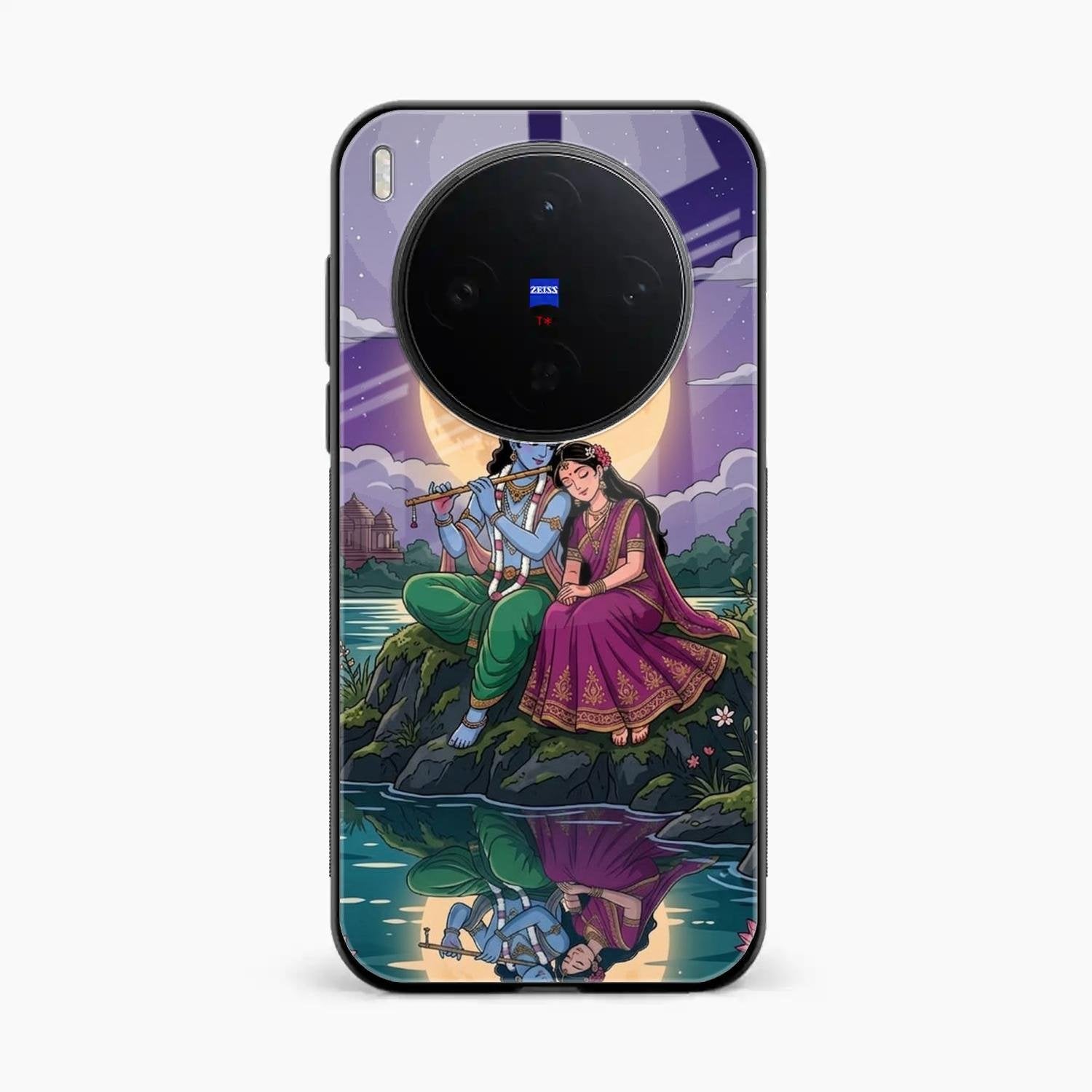 Moonlight Radha Krishna Phone Case For Vivo X300 5G