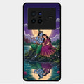 Moonlight Radha Krishna Phone Case For Vivo X80 5G