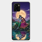 Moonlight Radha Krishna Phone Case For Vivo Y01