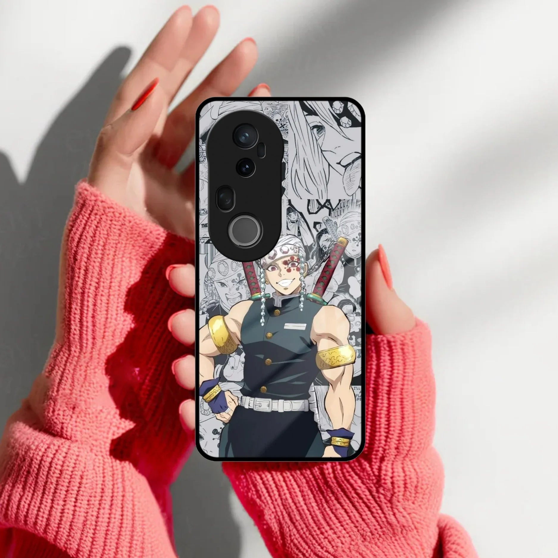 Mr. Flashy Glass Case Cover For Vivo - ShopOnCliQ