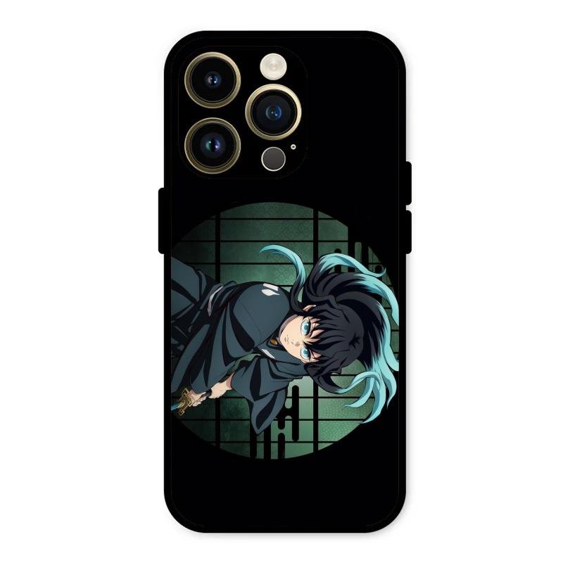 Muichiro Tokito Glass Case Cover For iPhone 14 Pro Max