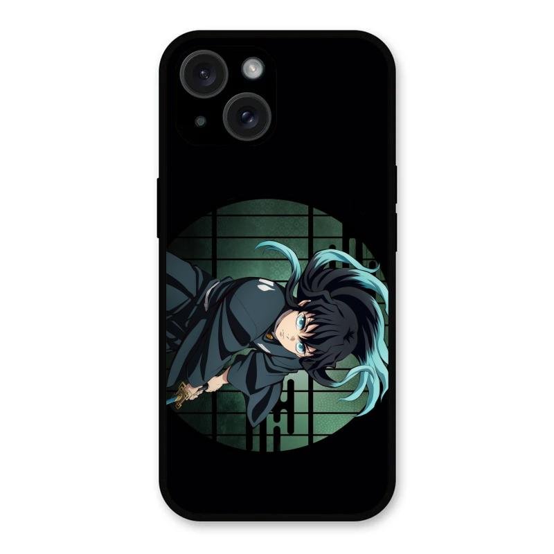 Muichiro Tokito Glass Case Cover For iPhone 15