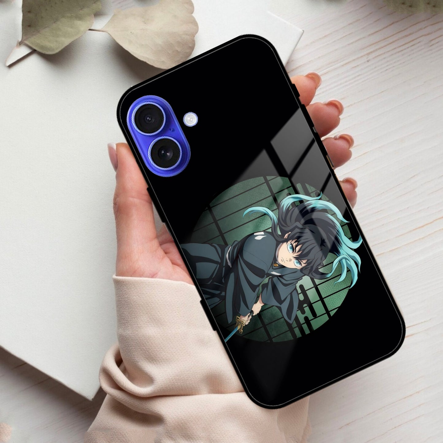 Muichiro Tokito Glass Case Cover For iPhone