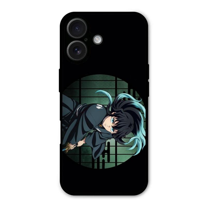 Muichiro Tokito Glass Case Cover For iPhone 16