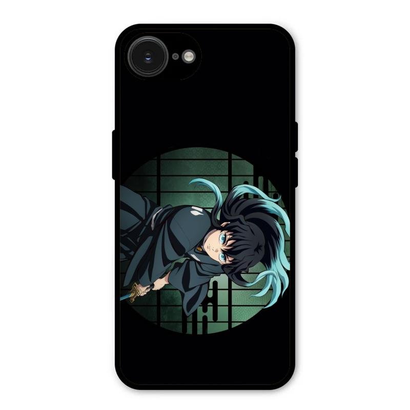 Muichiro Tokito Glass Case Cover For iPhone 16e