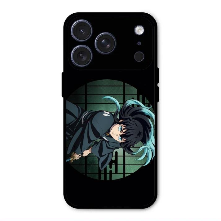 Muichiro Tokito Glass Case Cover For iPhone 17 Pro