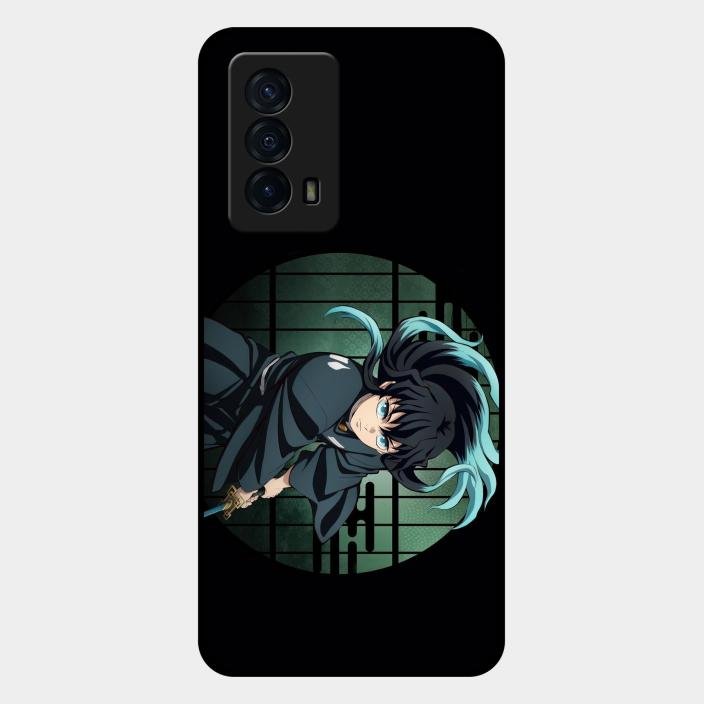 Muichiro Tokito Glass Case Cover For Iqoo Z5 5G