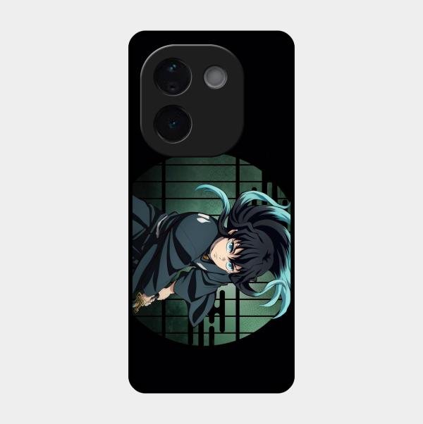 Muichiro Tokito Glass Case Cover For Iqoo Z9S Pro 5G