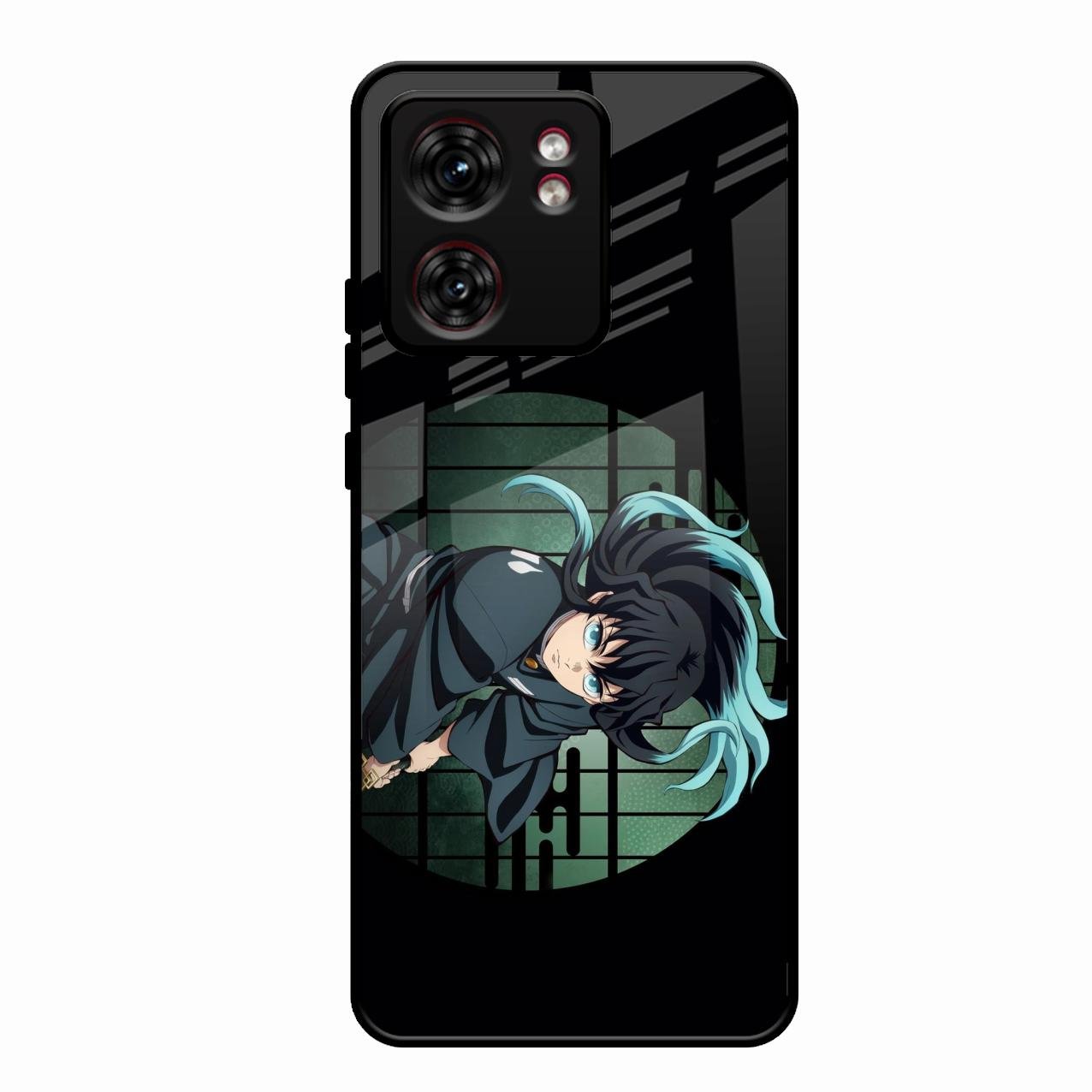 Muichiro Tokito Glass Case Cover For Motorola Edge 40