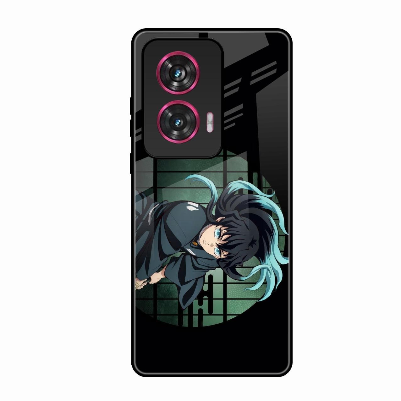 Muichiro Tokito Glass Case Cover For Motorola Edge 50 Fusion 5G