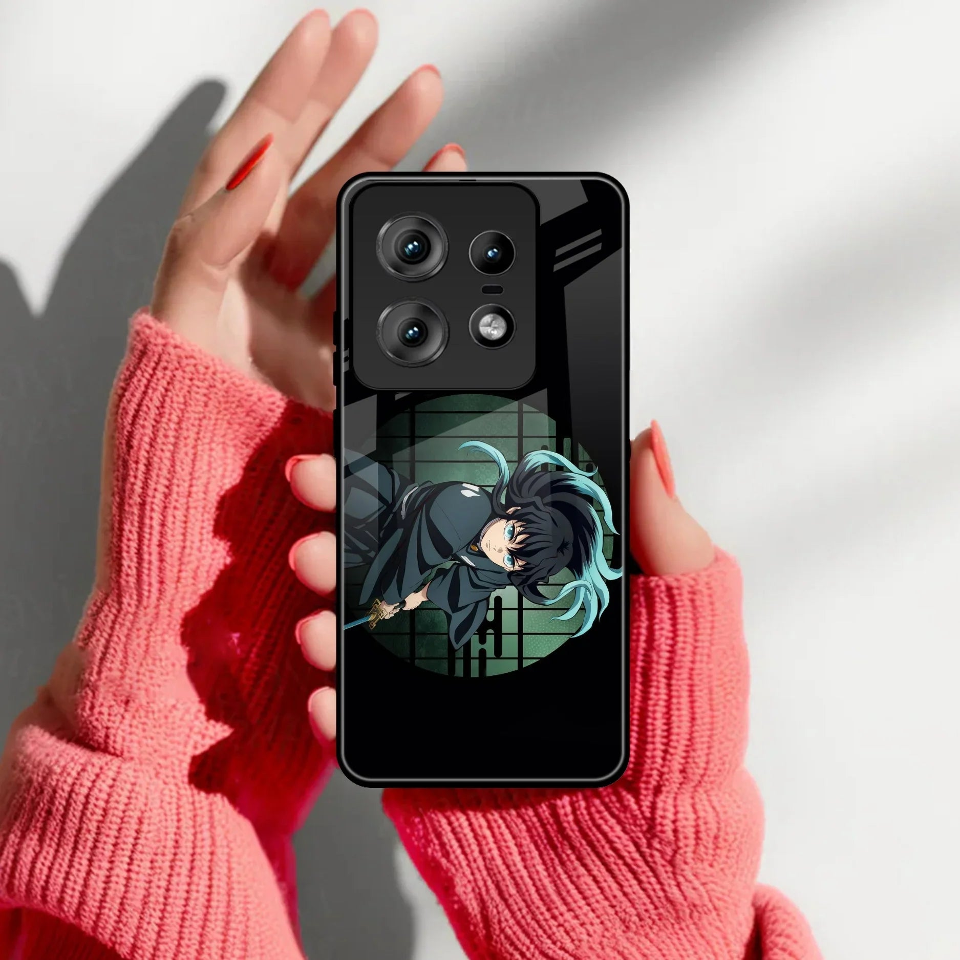 Muichiro Tokito Glass Case Cover For Motorola - ShopOnCliQ