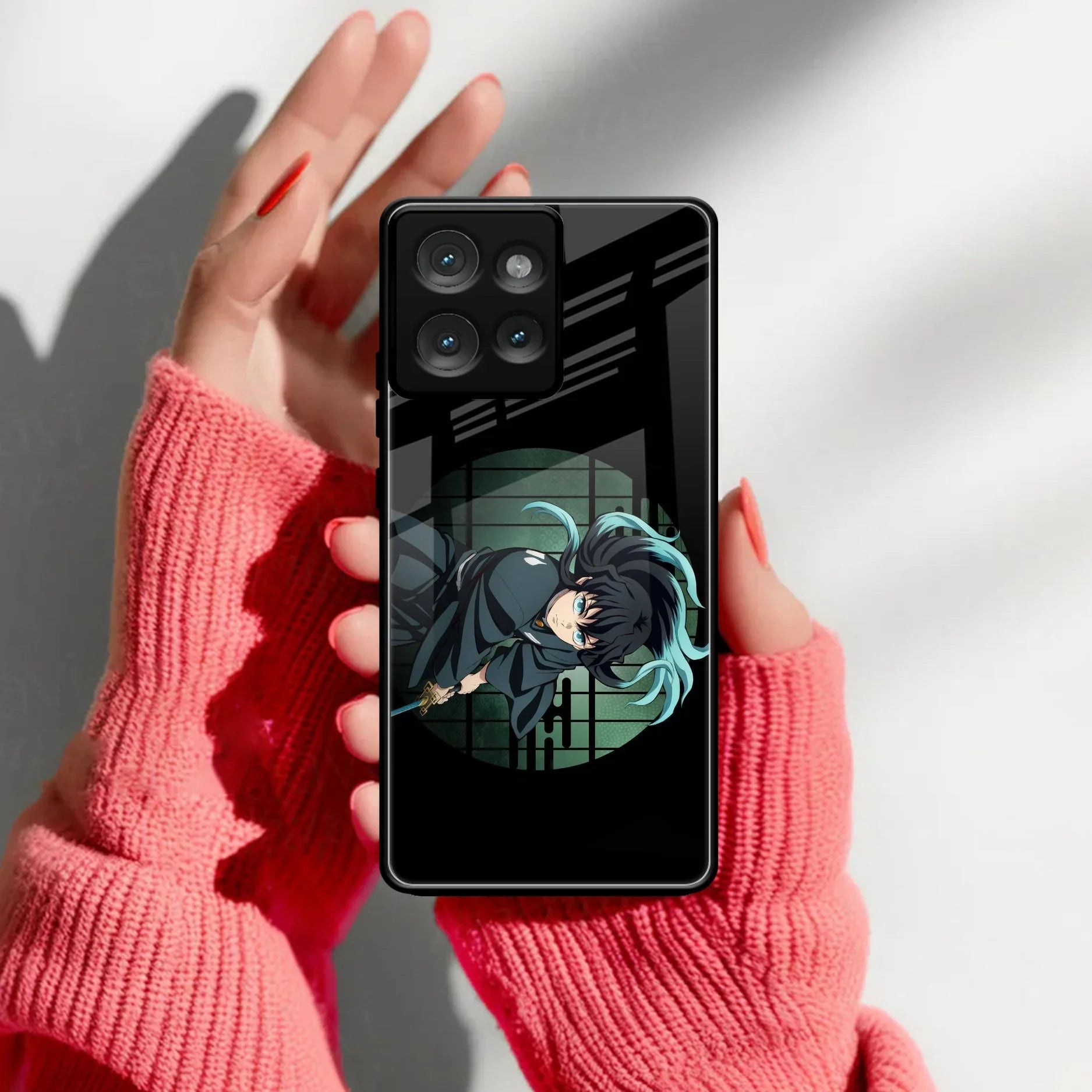 Muichiro Tokito Glass Case Cover For Motorola - ShopOnCliQ