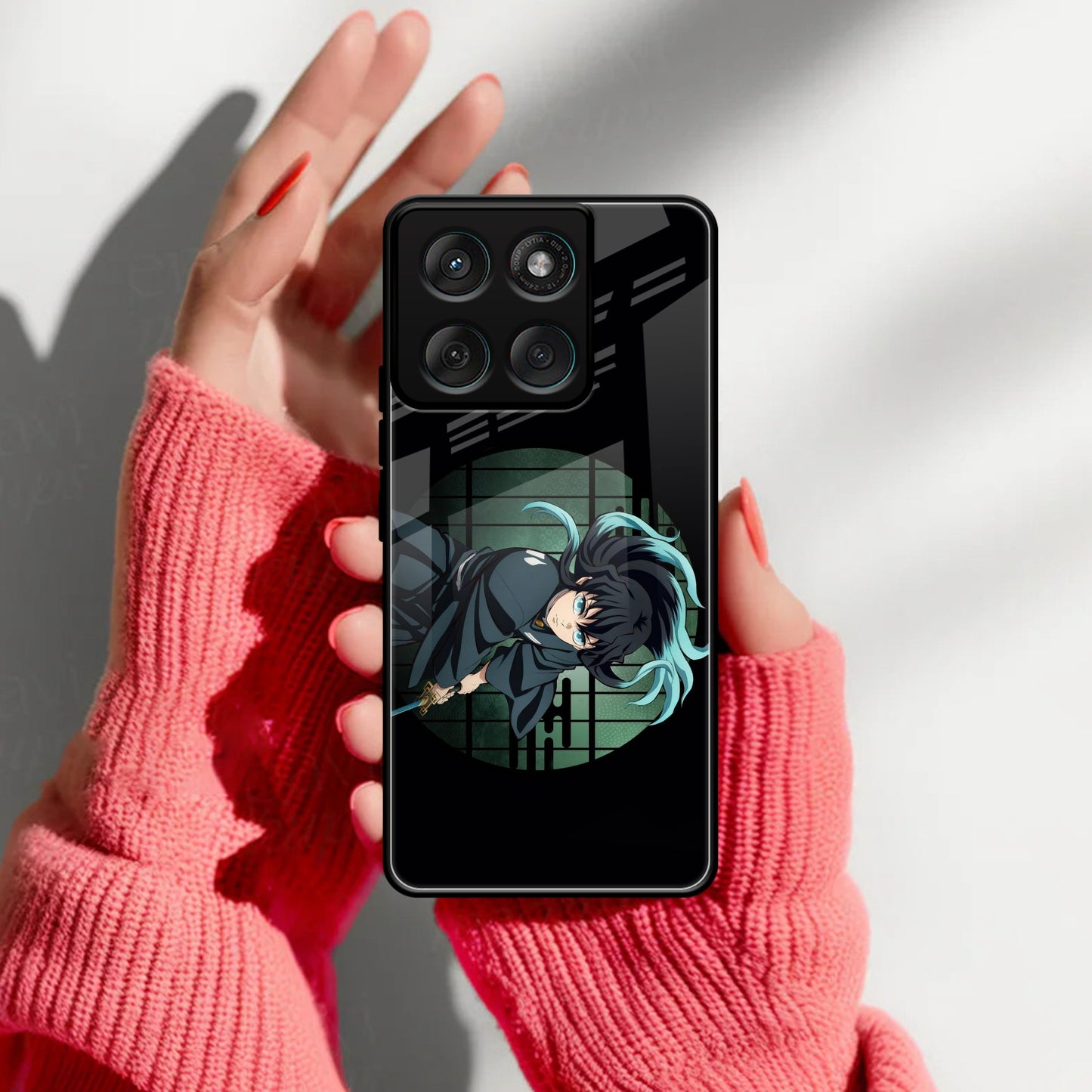 Muichiro Tokito Glass Case Cover For Motorola