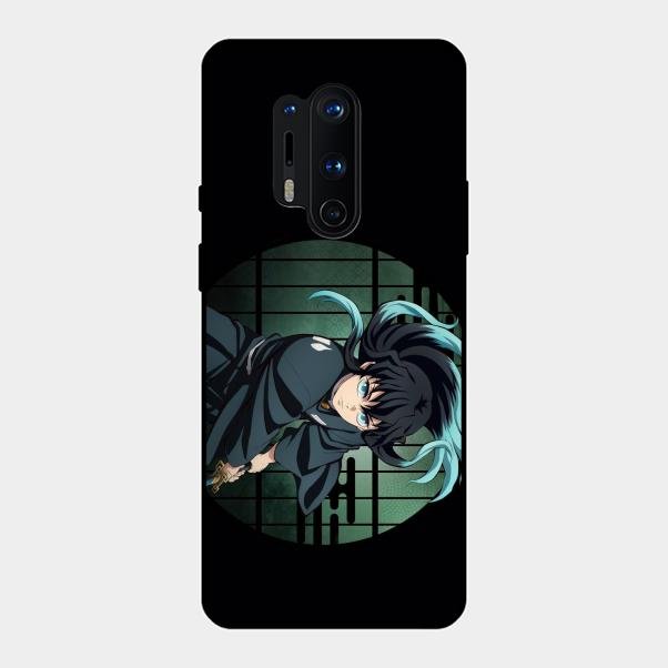 Muichiro Tokito Glass Case Cover For Oneplus 8 Pro