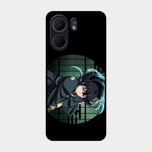 Muichiro Tokito Glass Case Cover For Oppo A5X 5G