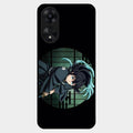 Muichiro Tokito Glass Case Cover For Oppo A78 5G