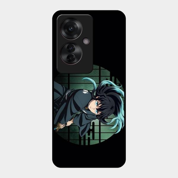 Muichiro Tokito Glass Case Cover For Oppo F25 Pro 5G