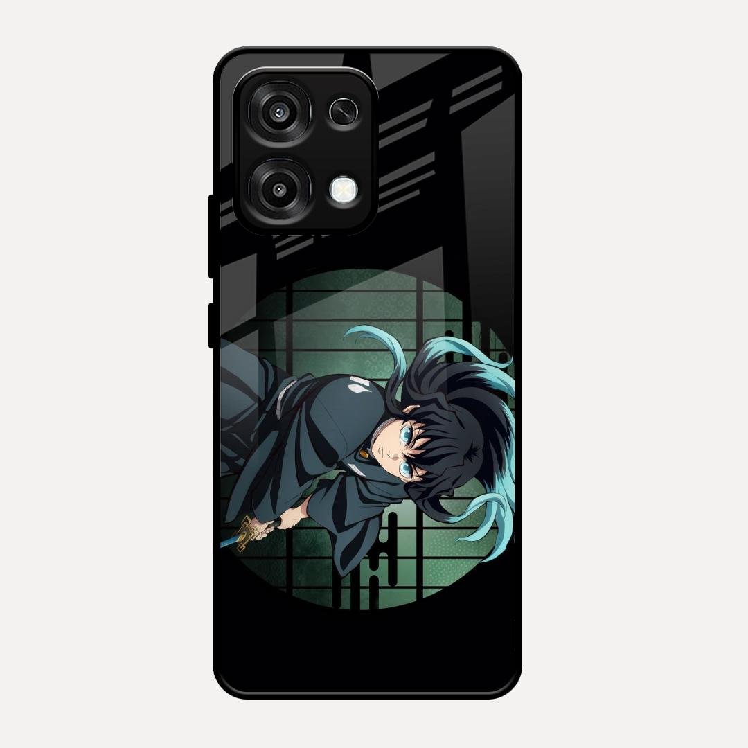 Muichiro Tokito Glass Case Cover For Oppo F31 5G