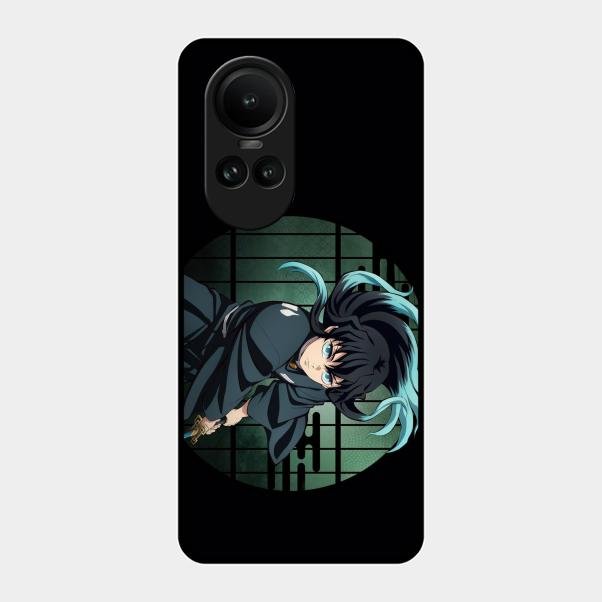 Muichiro Tokito Glass Case Cover For Oppo Reno 10 5G