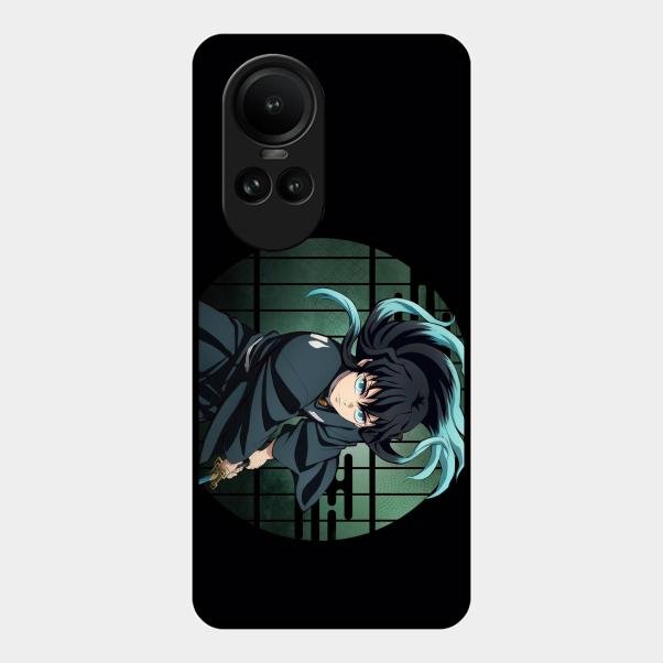 Muichiro Tokito Glass Case Cover For Oppo Reno 10 Pro 5G