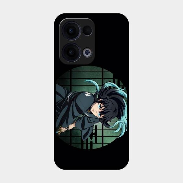 Muichiro Tokito Glass Case Cover For Oppo Reno 13 5G