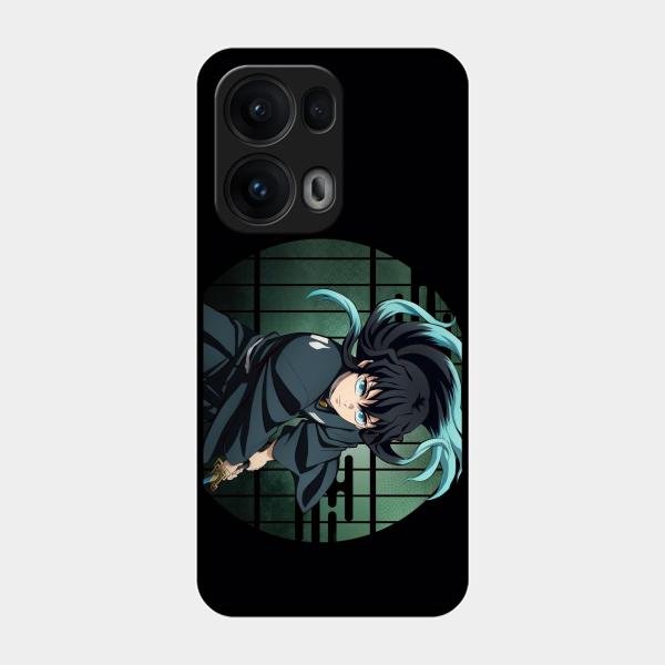 Muichiro Tokito Glass Case Cover For Oppo Reno 13 Pro 5G
