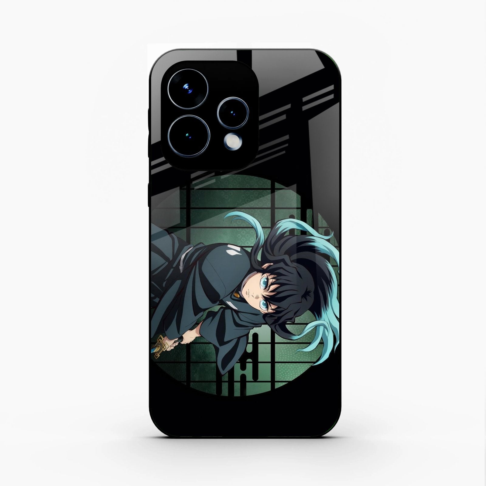 Muichiro Tokito Glass Case Cover For Oppo Reno 15 5G