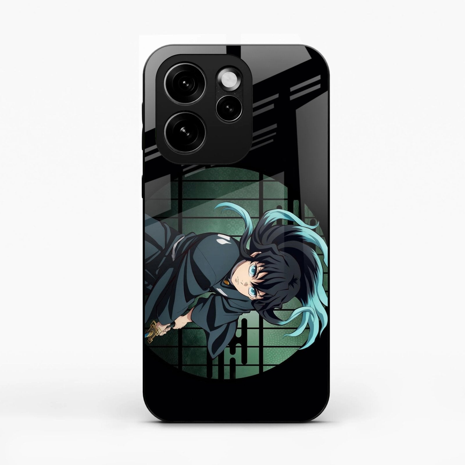 Muichiro Tokito Glass Case Cover For Oppo Reno 15C 5G
