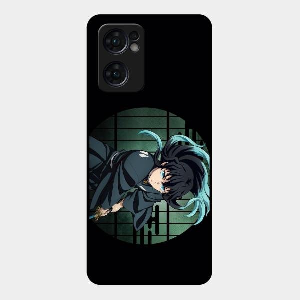Muichiro Tokito Glass Case Cover For Oppo Reno 7 5G