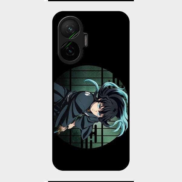 Muichiro Tokito Glass Case Cover For Poco F7 5G