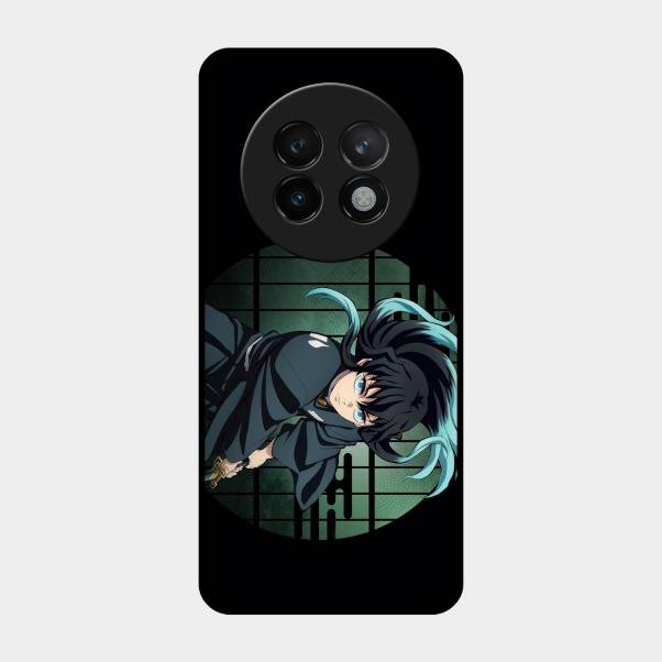 Muichiro Tokito Glass Case Cover For Realme 13 Plus 5G