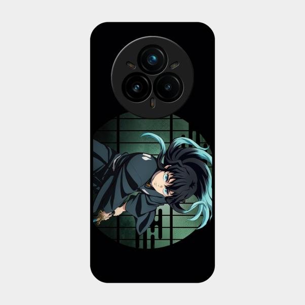 Muichiro Tokito Glass Case Cover For Realme 14 Pro 5G