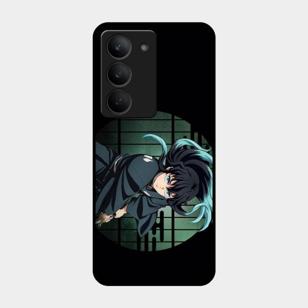 Muichiro Tokito Glass Case Cover For Realme 14X 5G
