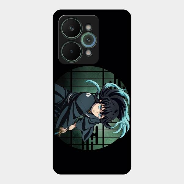 Muichiro Tokito Glass Case Cover For Realme 15 Pro 5G