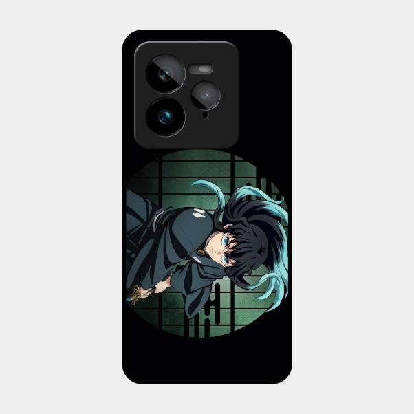 Muichiro Tokito Glass Case Cover For Realme Gt 7 Pro