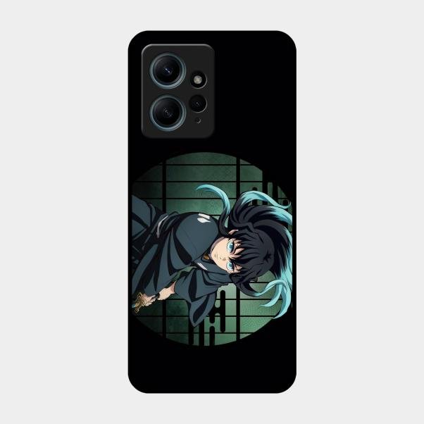 Muichiro Tokito Glass Case Cover For Redmi Note 12 4G