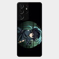 Muichiro Tokito Glass Case Cover For Samsung Galaxy S21 Ultra