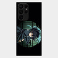 Muichiro Tokito Glass Case Cover For Samsung Galaxy S22 Ultra 5G