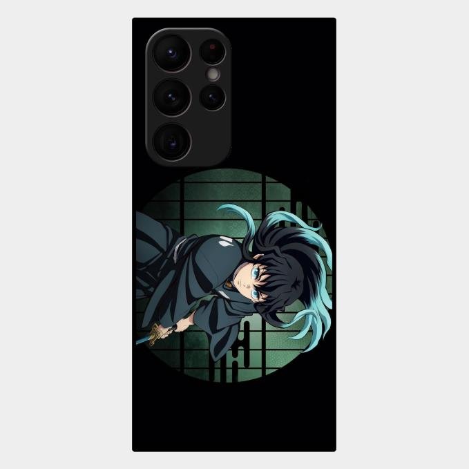 Muichiro Tokito Glass Case Cover For Samsung Galaxy S22 Ultra 5G