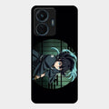 Muichiro Tokito Glass Case Cover For Vivo T1 44W 4G