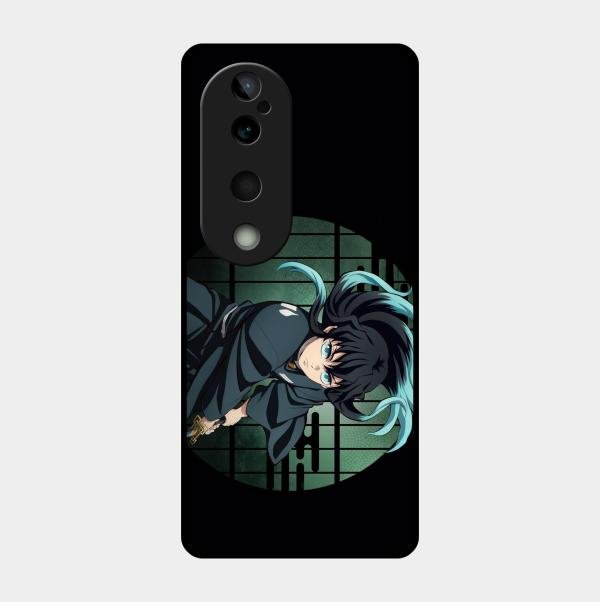 Muichiro Tokito Glass Case Cover For Vivo T3 Ultra