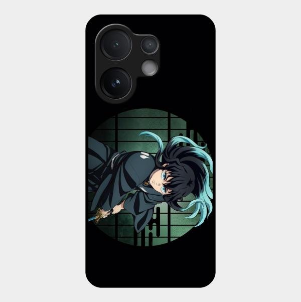 Muichiro Tokito Glass Case Cover For Vivo T4 Pro 5G