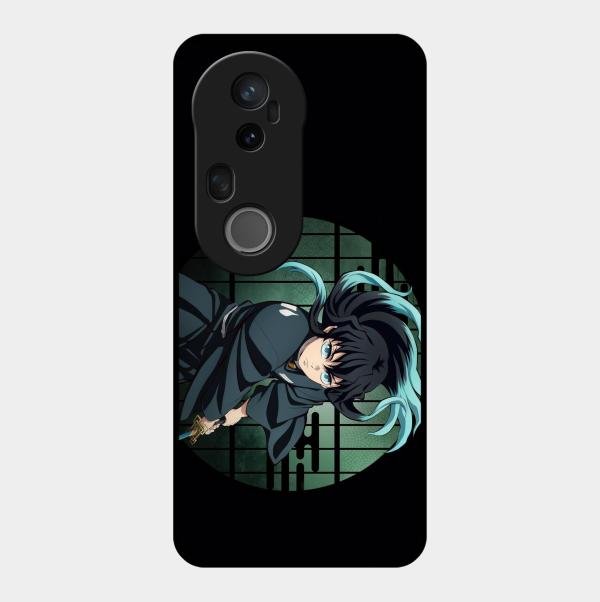 Muichiro Tokito Glass Case Cover For Vivo T4 Ultra 5G