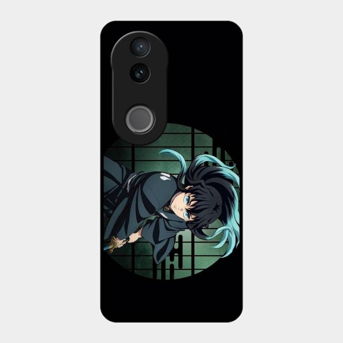 Muichiro Tokito Glass Case Cover For Vivo T4R 5G