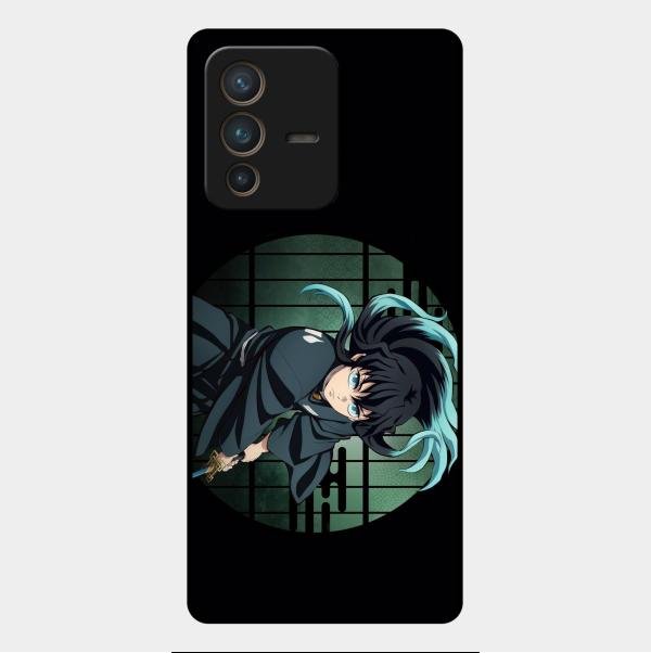 Muichiro Tokito Glass Case Cover For Vivo V23 Pro 5G
