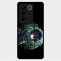 Muichiro Tokito Glass Case Cover For Vivo V27 5G